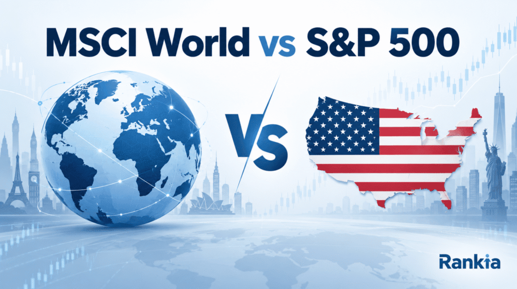 MSCI World vs S&P 500 : comparaison des deux indices boursiers