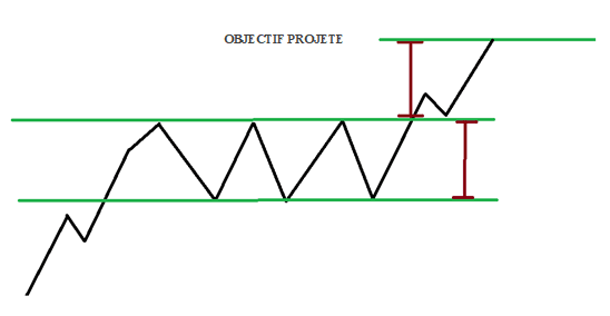 Rectangle-OBJECTIF PROJETÉ sur Graphique
