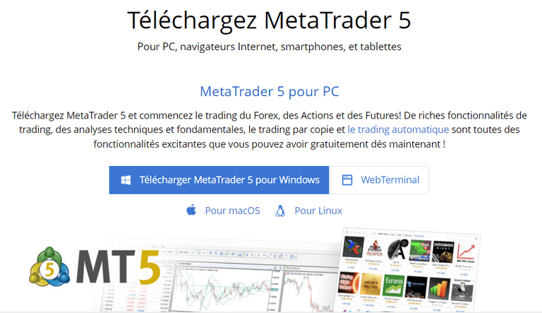 Télécharger MetaTrader 5