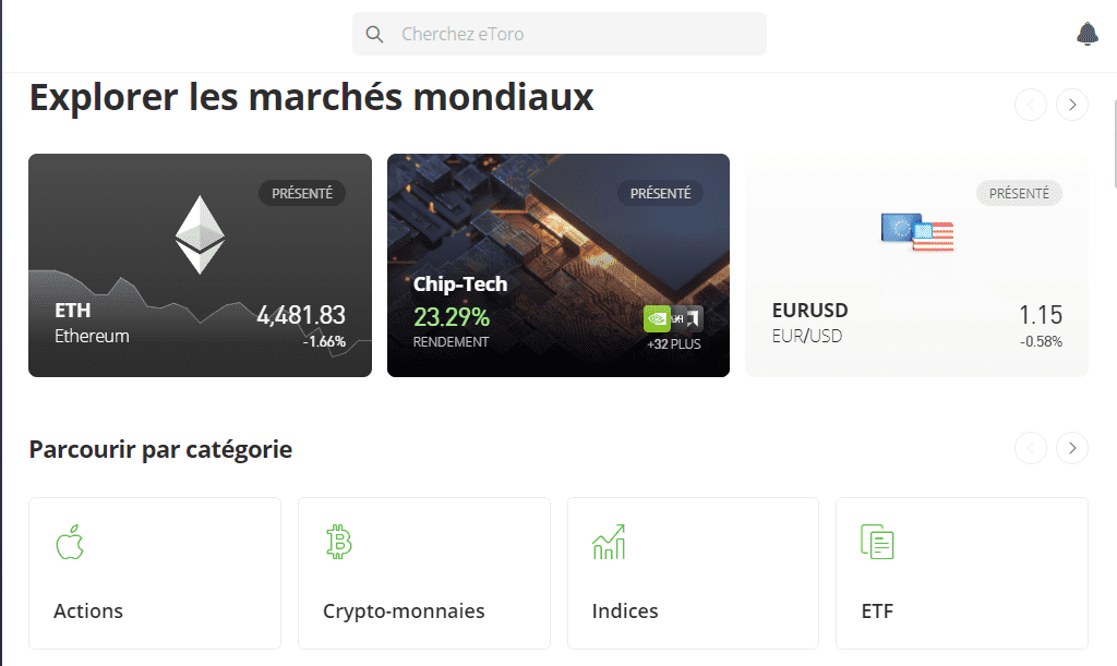 Plataforme etoro