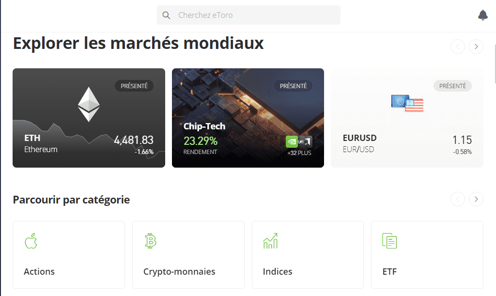 Plataforme etoro
