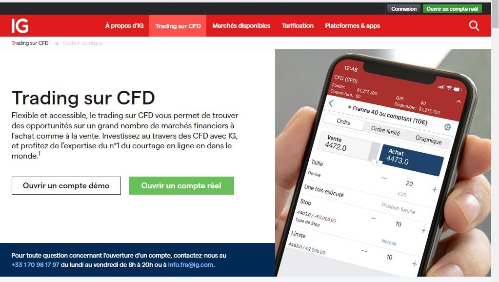 Plateformes IG vs activtrades