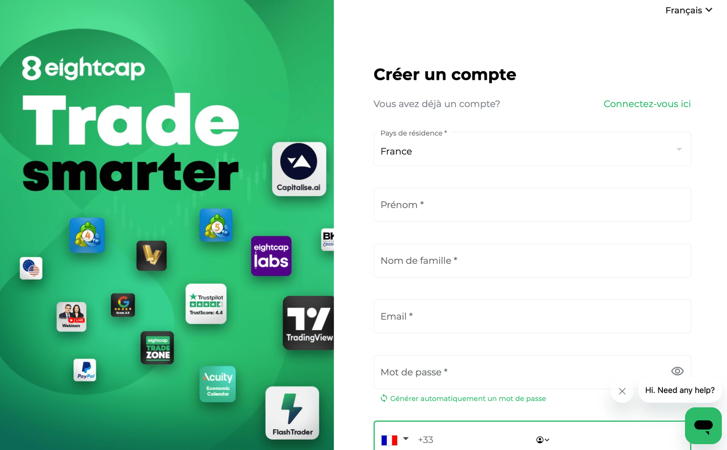 compte eightcap avis