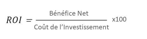 formule pour calculer le ROI