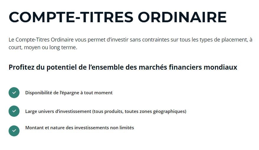 Compte-Titres Crédit Agricole