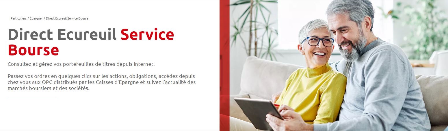 Direct Ecureuil Service Bourse - Caisse d’Épargne - Avis PEA et Compte-Titres