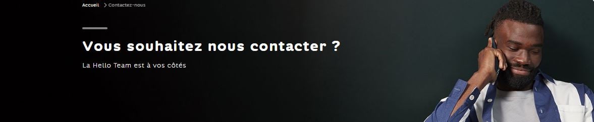 service client Hello Bank!