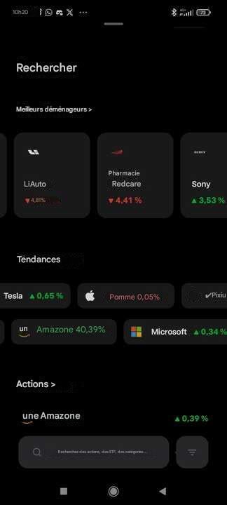 Application Trade Republic