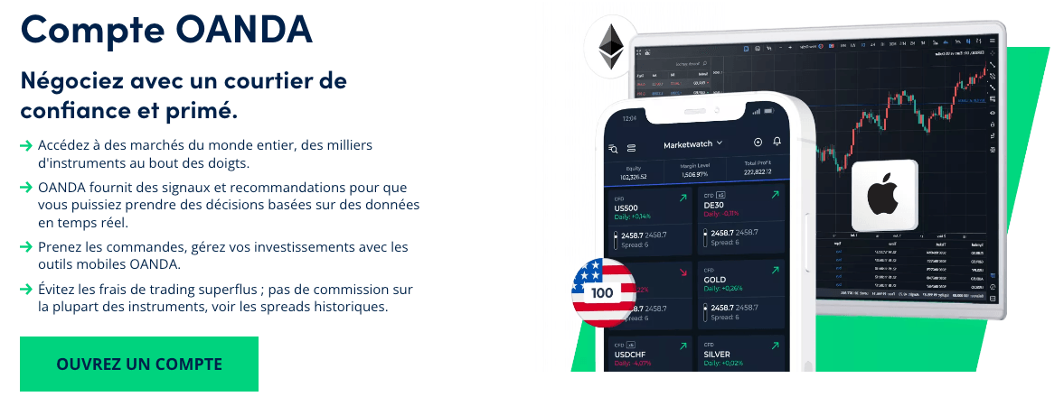 Investir en bourse avec Oanda