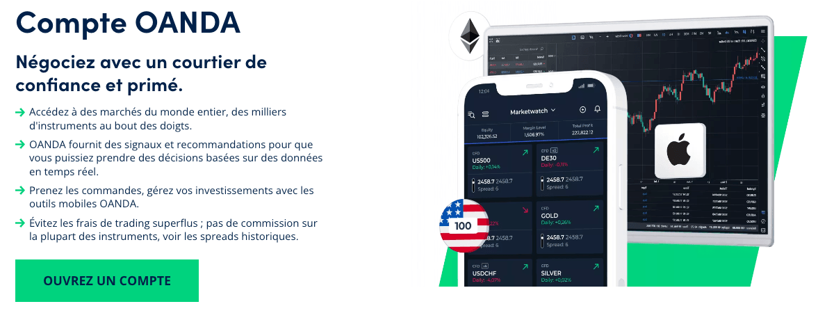 Investir en bourse avec Oanda