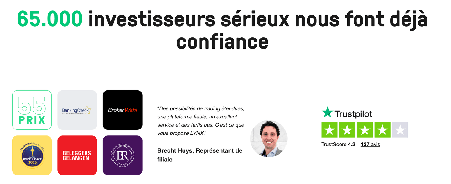 Avis utilisateurs sur Lynx Broker