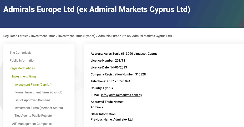 Avis Admirals : Est-il fiable ?
