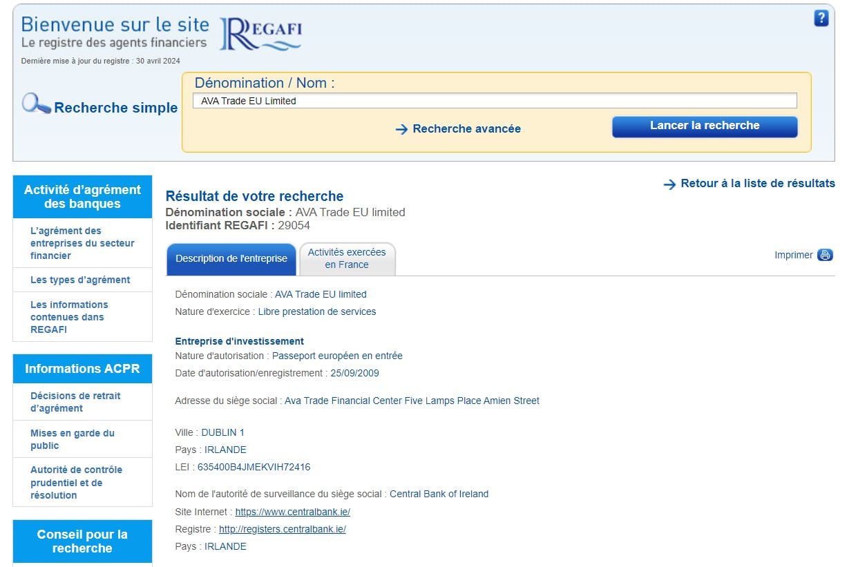 Avis avatrade