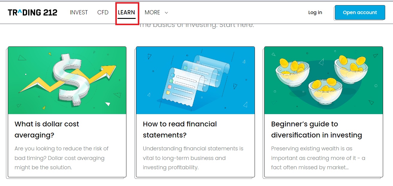 formation financière avec Trading212