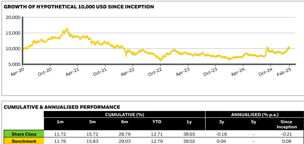 Performance iShares MSCI China UCITS ETF USD