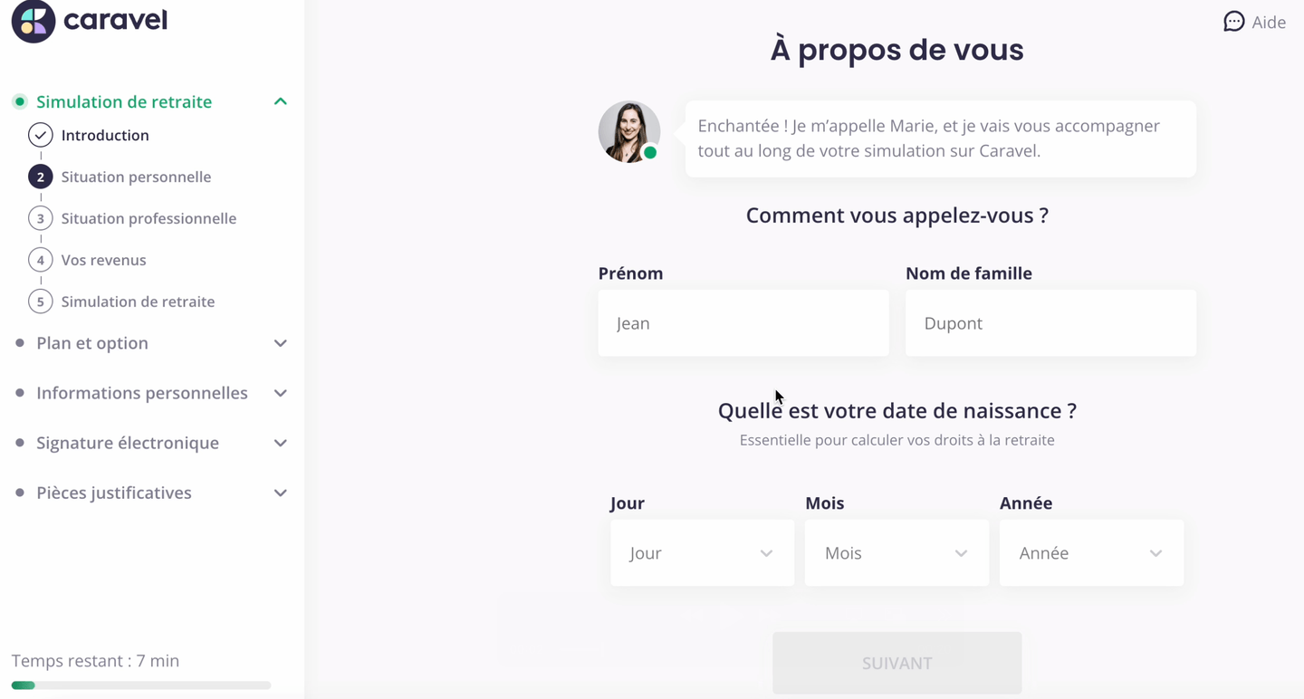 Comment ouvrir un compte PER chez Caravel ?