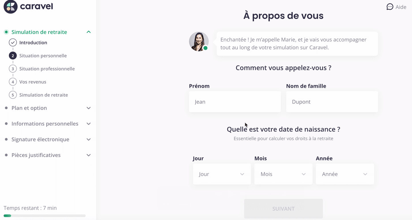 Comment ouvrir un compte PER chez Caravel ?
