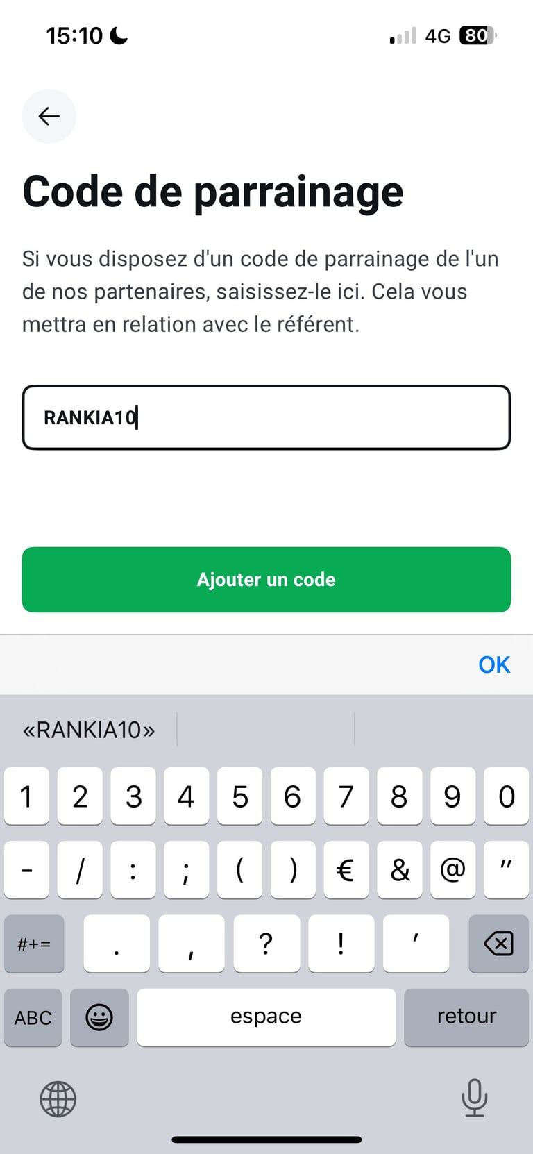 code promo xtb