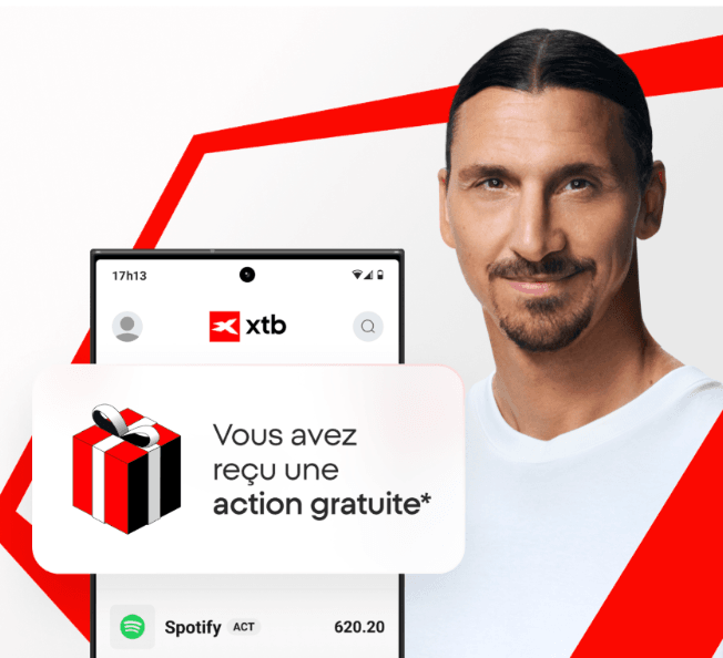 XTB actions gratuite
