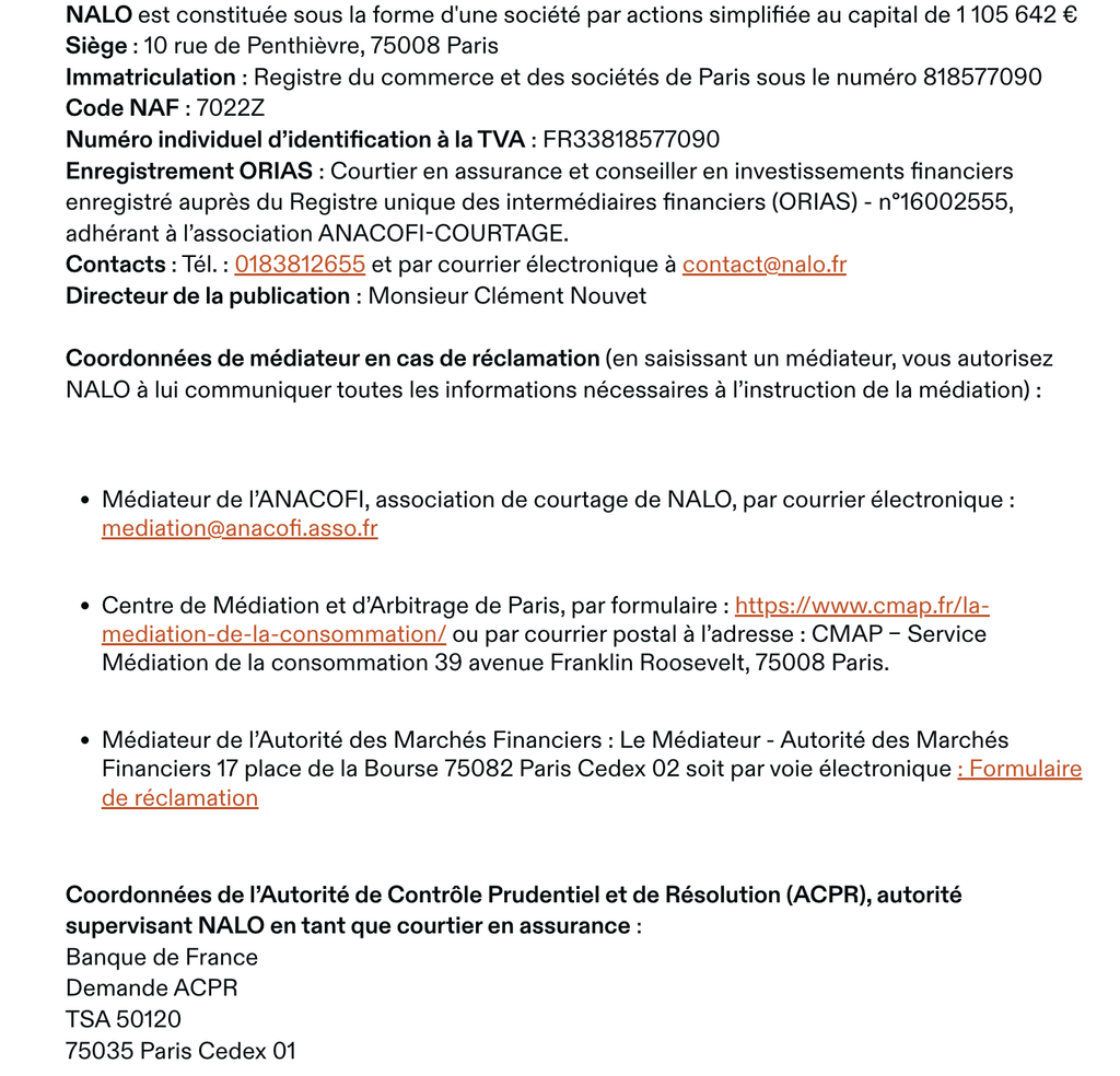 Sécurité Nalor