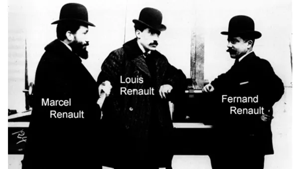 Les fondateurs de Renault