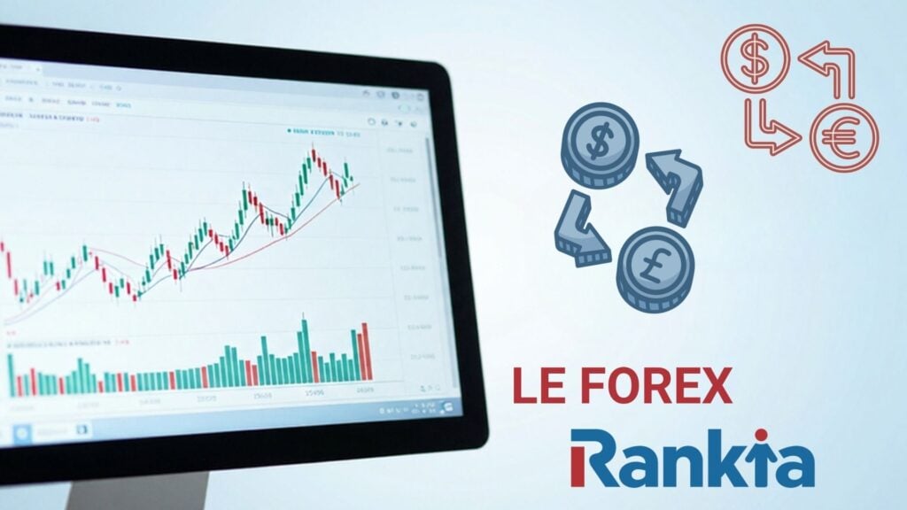 graphique forex EUR USD avec bougies japonaises