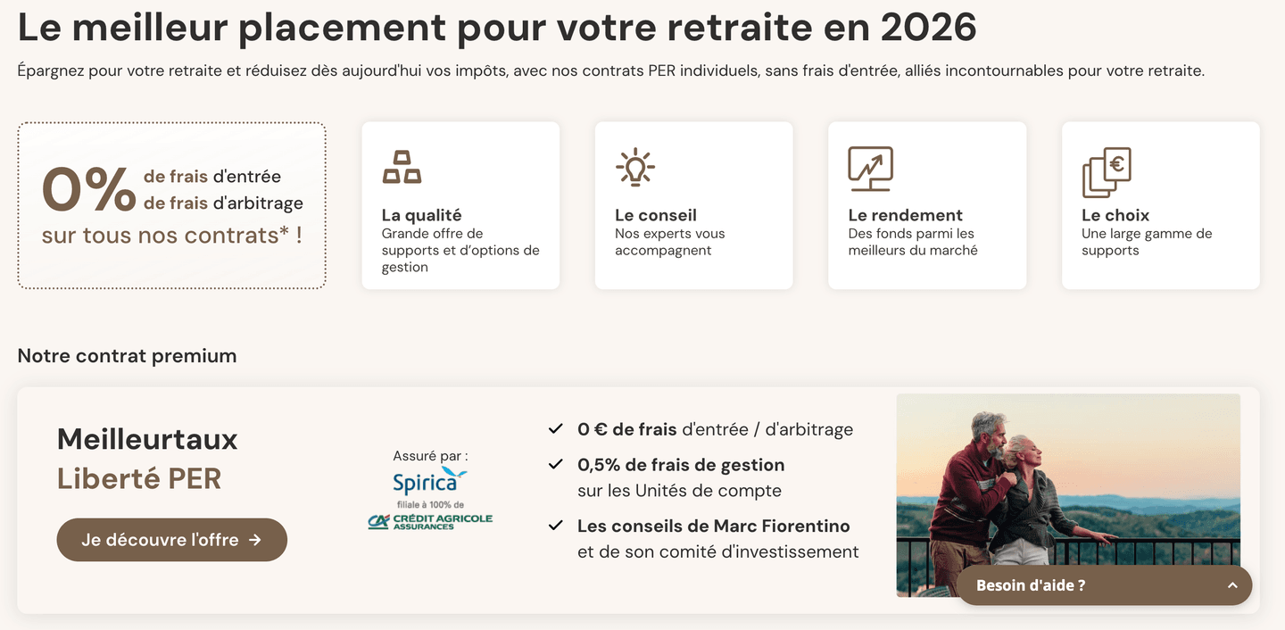 Meilleurtaux Liberté PER avis