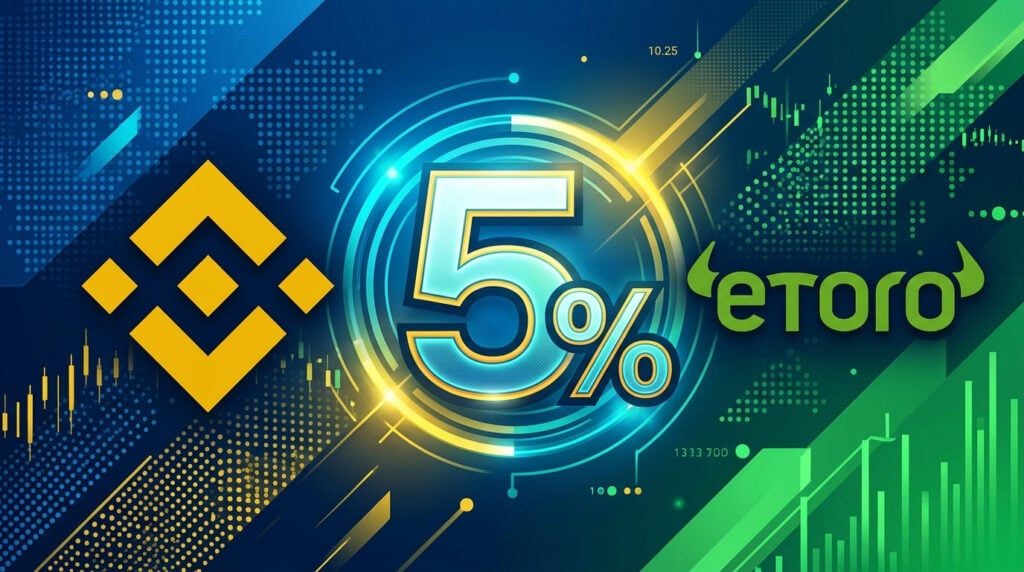 Transfert crypto Binance vers eToro