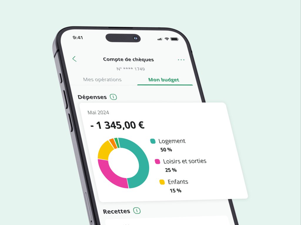 Tout votre budget pour mieux gérer vos comptes de BNP Paribas