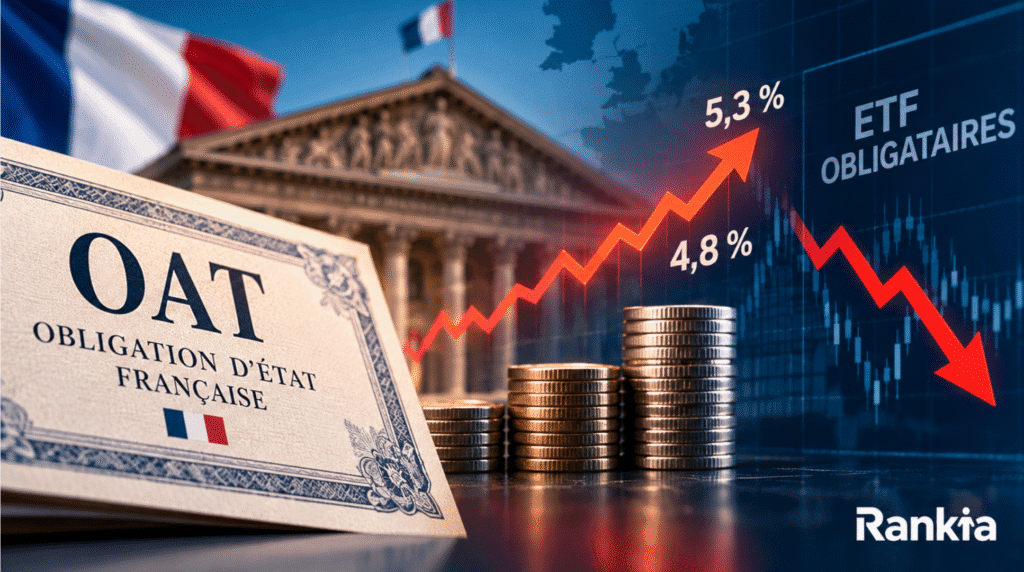 Hausse des taux obligataires et baisse des ETF obligataires